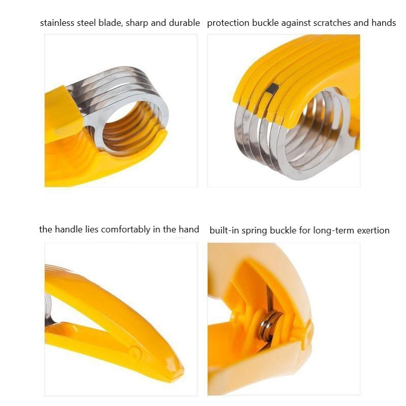 Hjemix | Rustfritt stål bananskærer