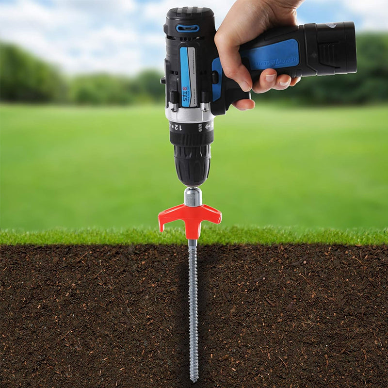 Hjemix | Luminous Carbon Steel Hexagonal Spiral Fluorescent Nail