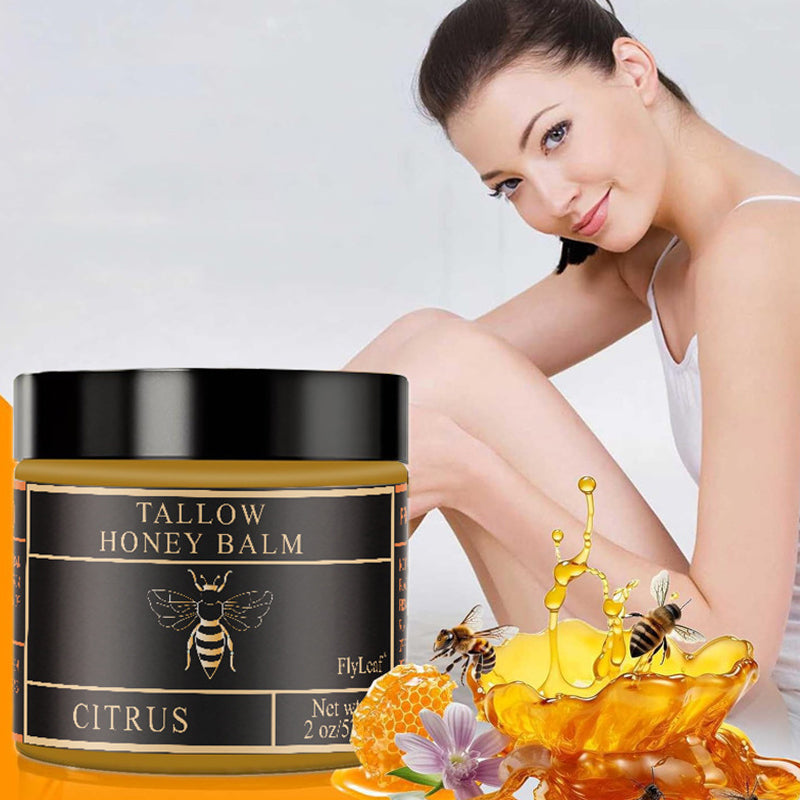 Hjemix | Rindfett bivoks og honning ansiktskrem