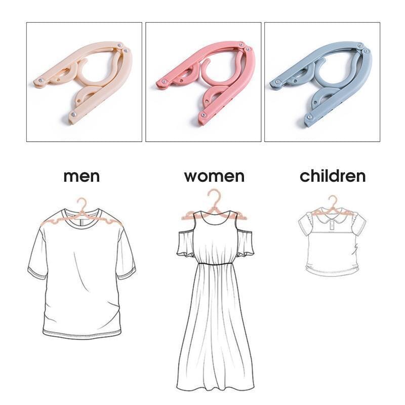 Hjemix | Utvidbare bærbare reise-kroker 4 stykker