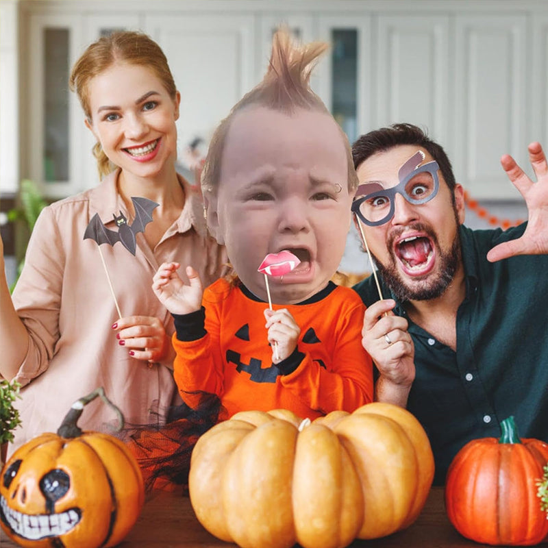 Hjemix | ️Gråtende Baby Maske for Halloween