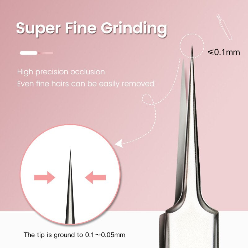 Hjemix | Ultra-fine urenhet pinsett laget av rustfritt stål