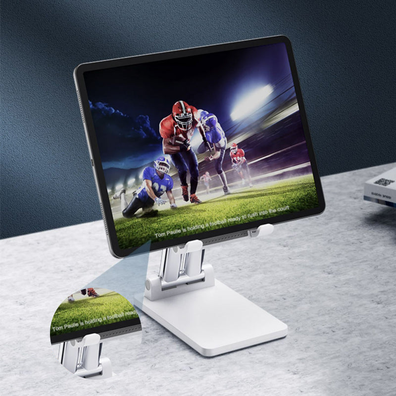 Hjemix | Sammenleggbar skrivebords telefon nettbrettholder mobil skrivebord stativ