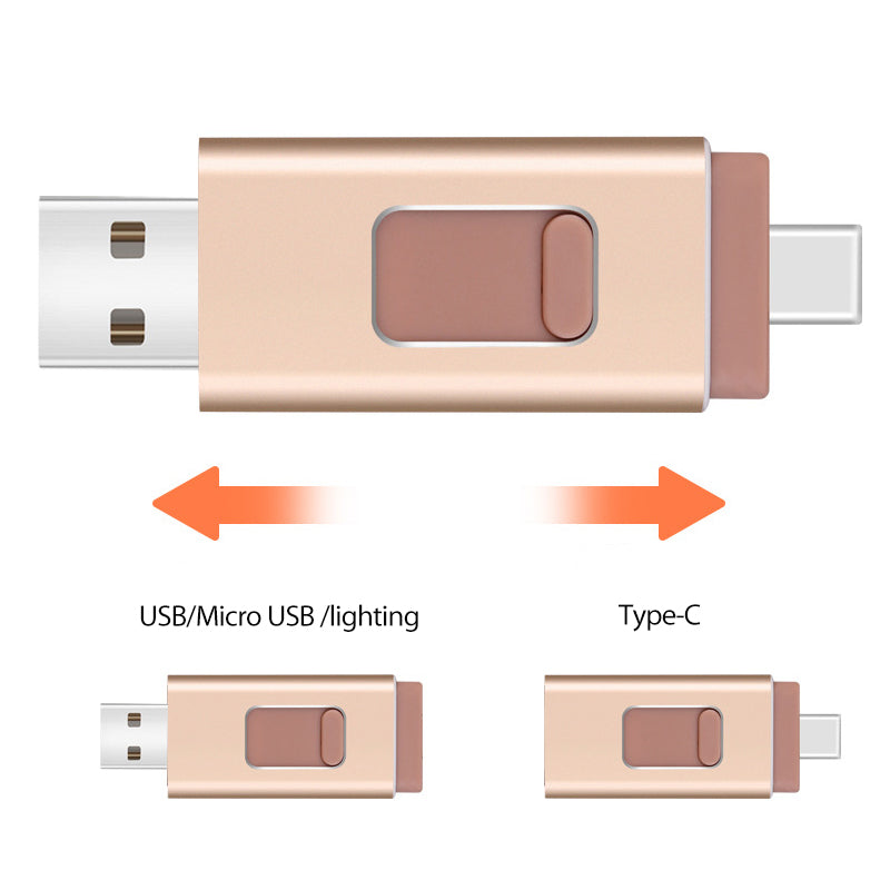 Hjemix | 4 i 1 Flash Disk USB