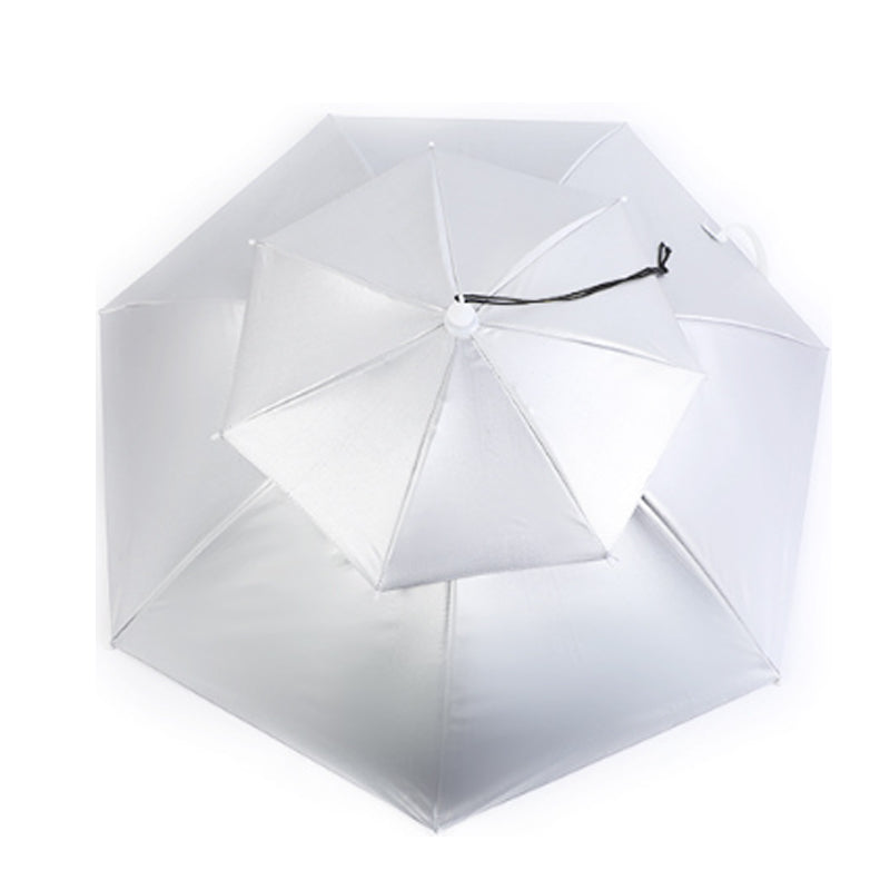 Hjemix | Outdoor Dobbel-Lag Regn Paraply Hatt