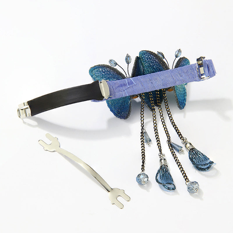 Hjemix | Temperament Sommerfugl Rhinestone Tuss hårnål