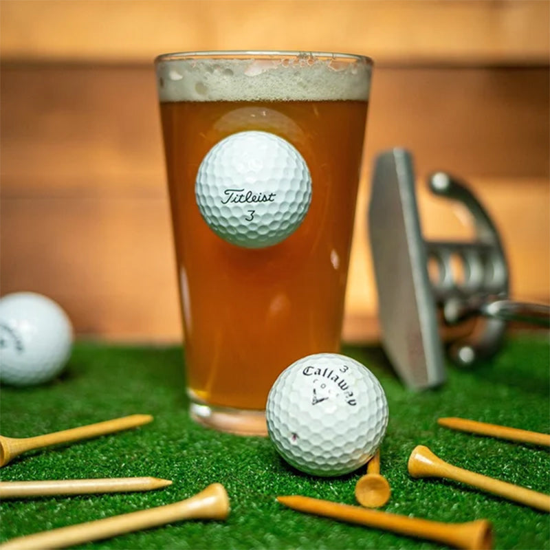 Hjemix | Golfball pintglass