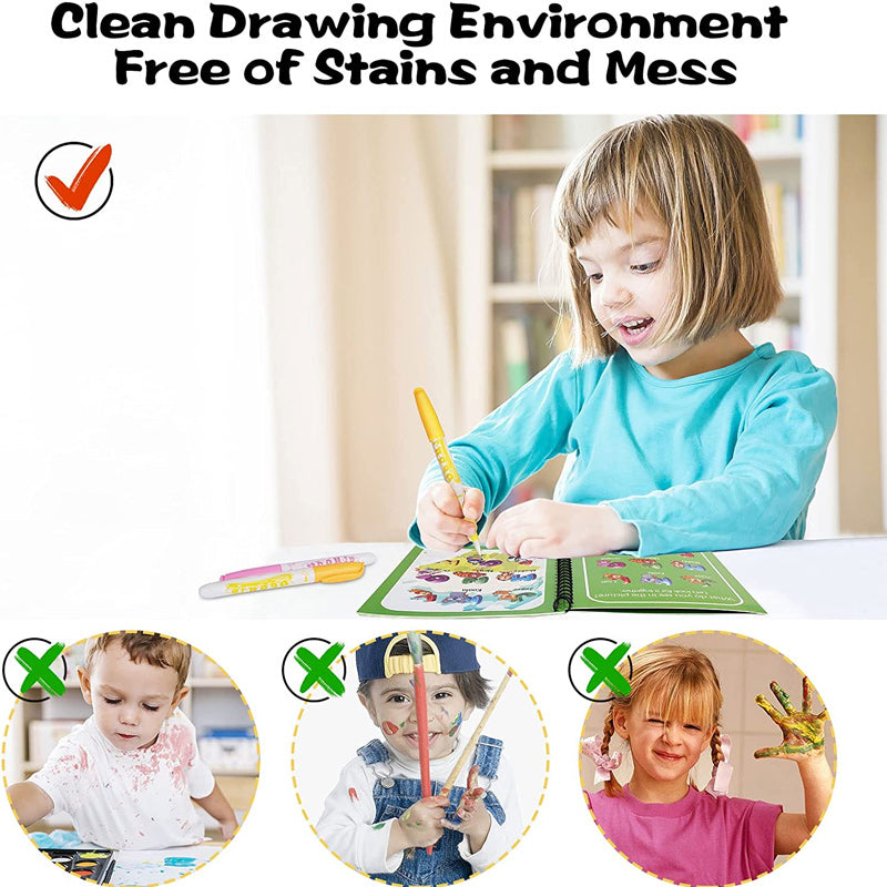 Hjemix | Magisk Vann Malebok