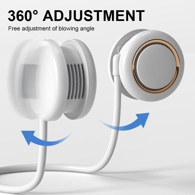 Hjemix | Sammenleggbar USB Mini Bærbar Nakkevifte