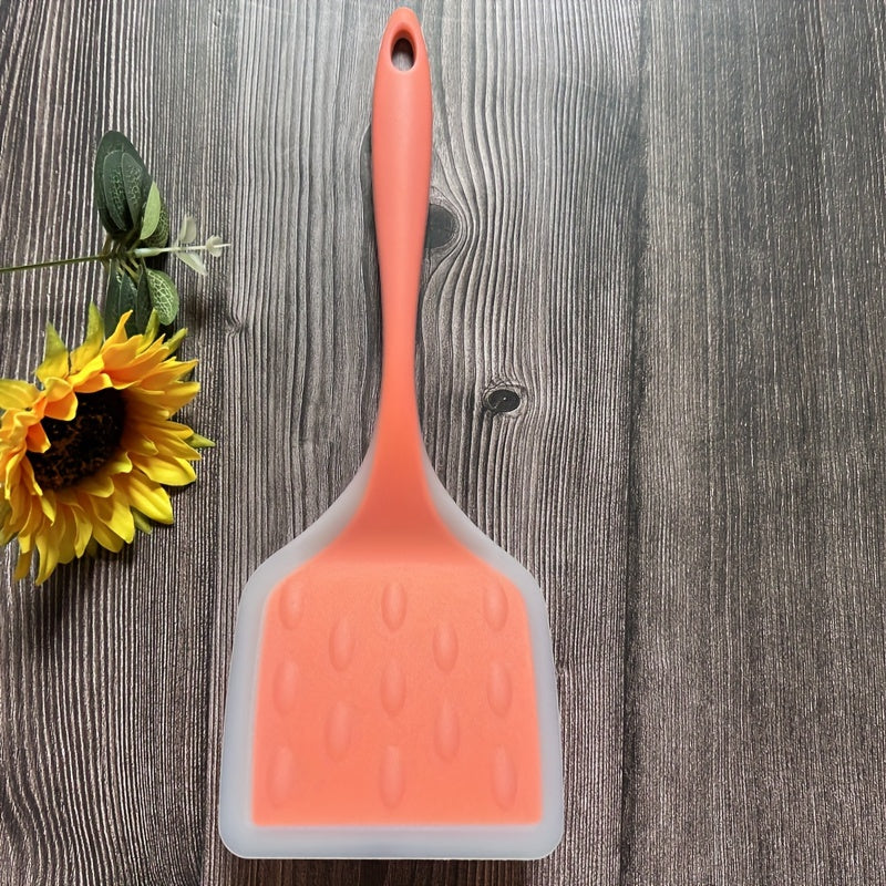 Hjemix | Ekstra Stort Silikon Spatel Sett – Non-stick, Varmebestandig & Ergonomisk for Enkel Løsning av Mat, Perfekt for Matlaging & Baking