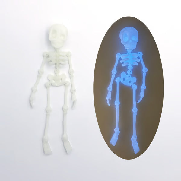 Hjemix | 3D-printet vintage skjelett magnetisk figur 🎃