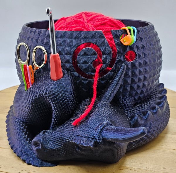 Hjemix | Stor Fantasi Drage og Egg Fantasi Bolle Strikking eller Hekling Bolle