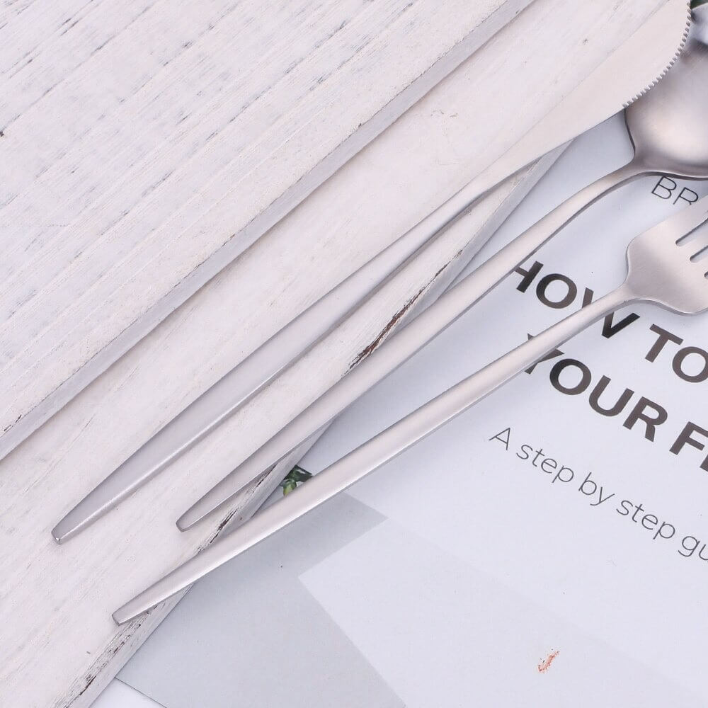 Hjemix | Moderne Sølv Bestikk Sett