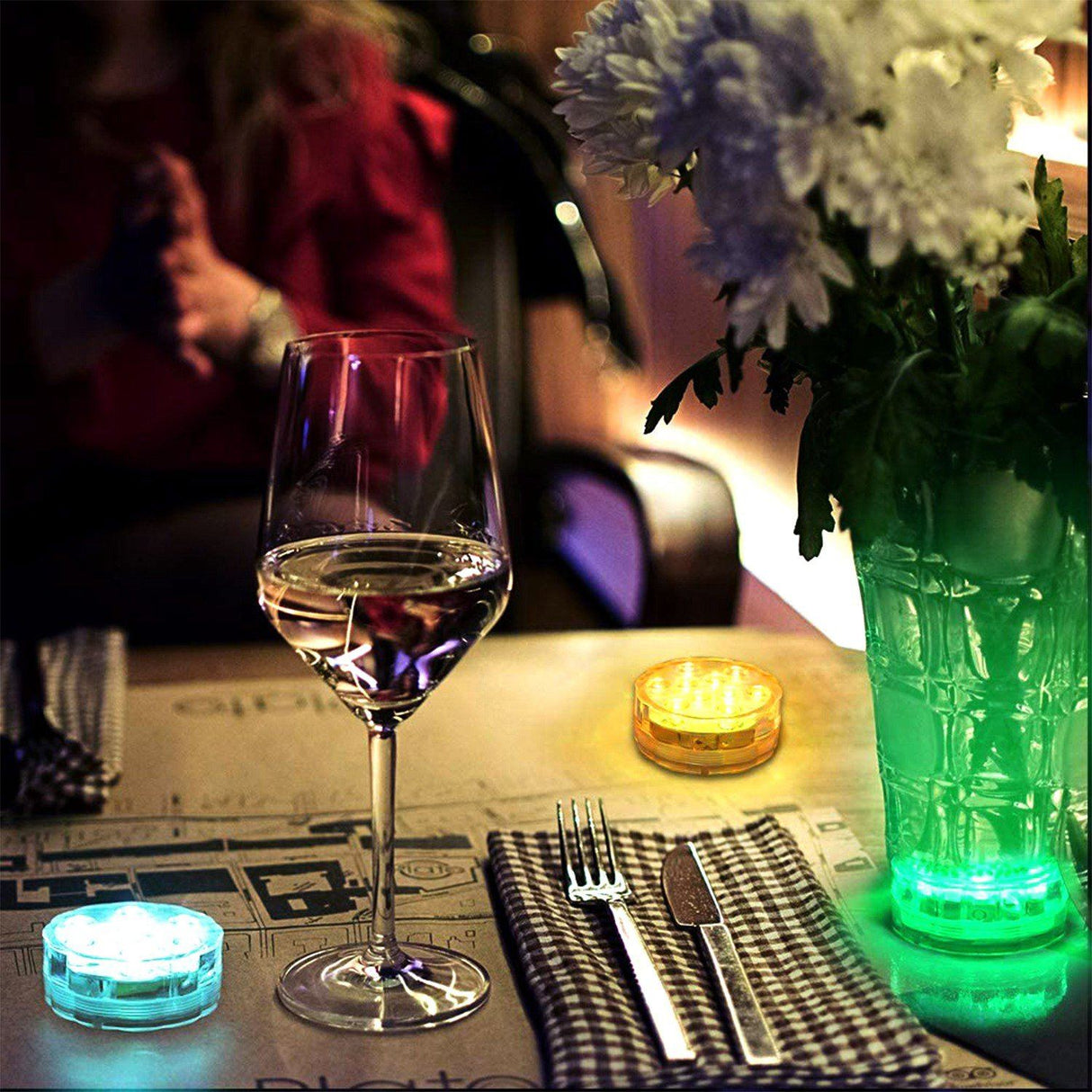 Hjemix | 4-Delt: Vanntette RGB LED Lyskastere
