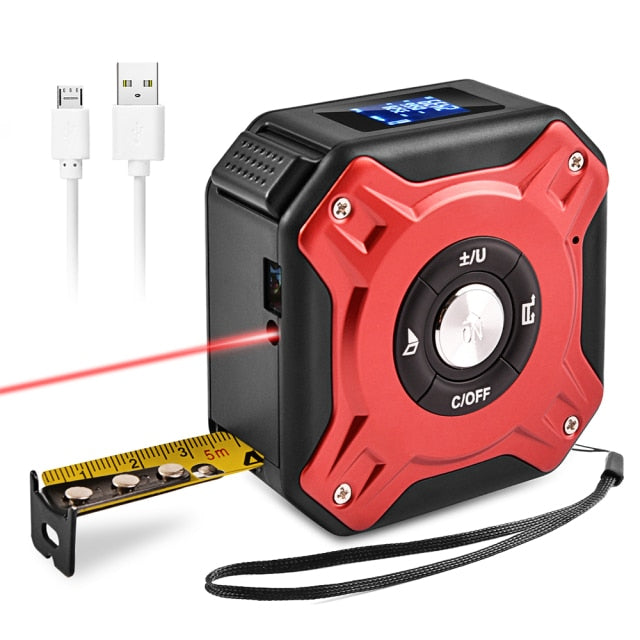 Hjemix | 40M Laser Båndmåler