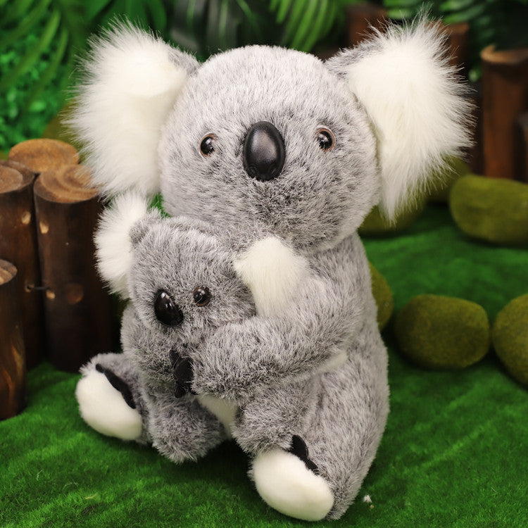 Hjemix | Plush Koala Mor og Barn-Grå