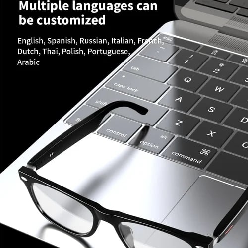 Hjemix | Super Black TechnologySmart Trådløse Hodetelefoner Solbriller