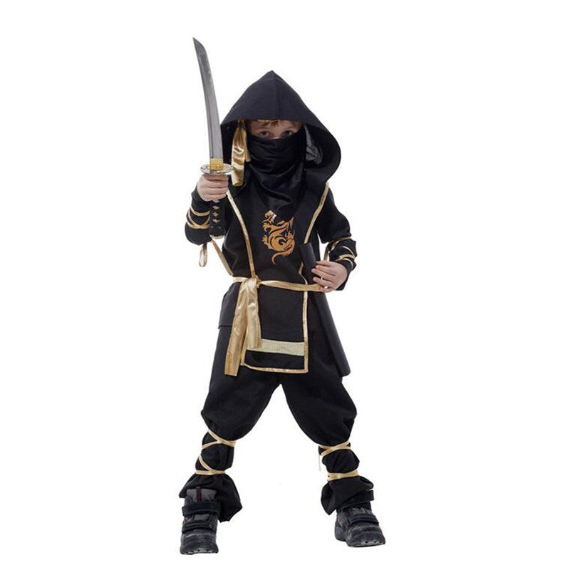 Hjemix | Guttenes Ninja Halloween Kostyme Sett
