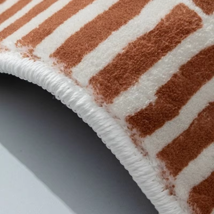 Hjemix | Brun Retro Teppe