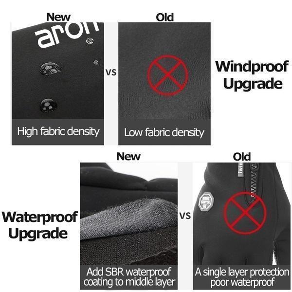 Hjemix | Varme termiske hansker sykkel løping kjøre-hansker