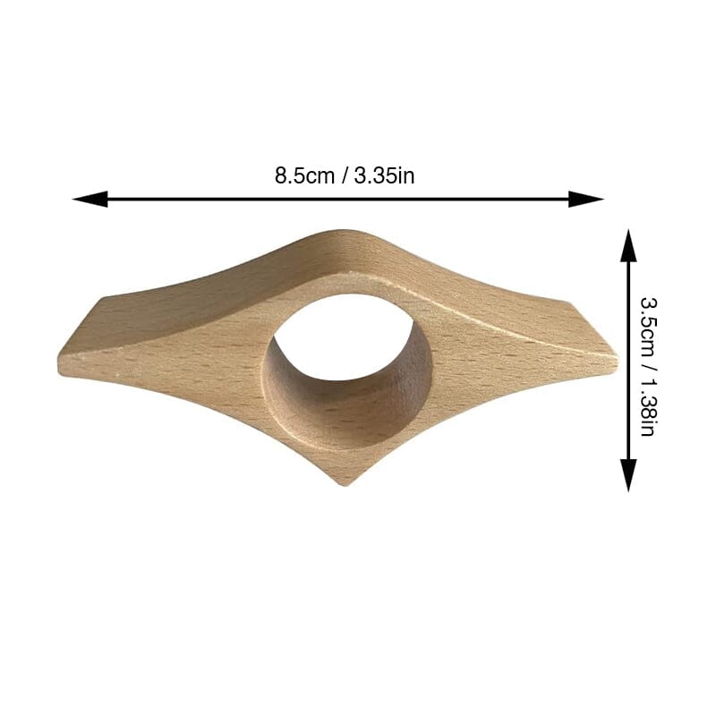 Hjemix | Solid tre presse bok leser verktøy