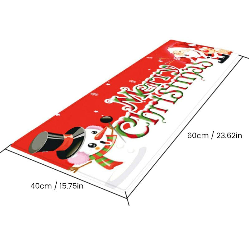 Hjemix | Kjøkken Antiskli Fleece Trykt Inngangsmatter