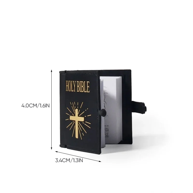 Hjemix | Mini Bibel Kors Nøkkelring