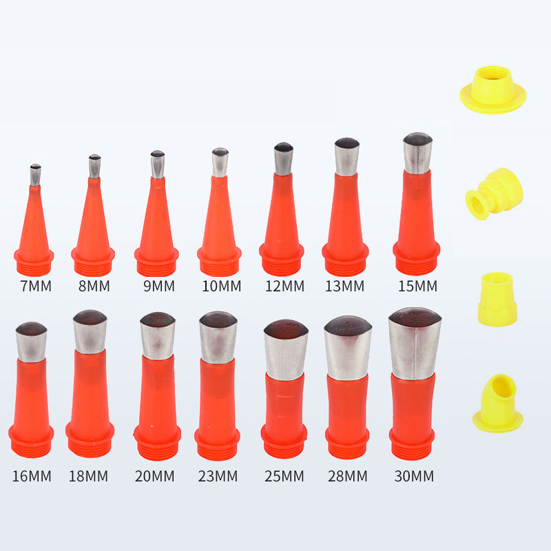 Hjemix | Universal Integrated Rubber Nozzle Tool Set