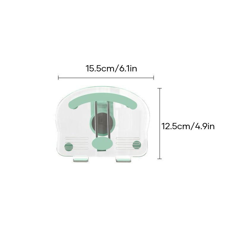 Hjemix | Sammenleggbar gjennomsiktig akryl tablettholder