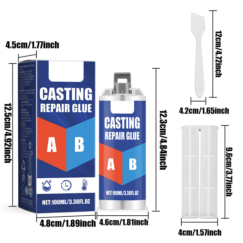 Hjemix | Hightemperature resistant metal casting repair adhesive
