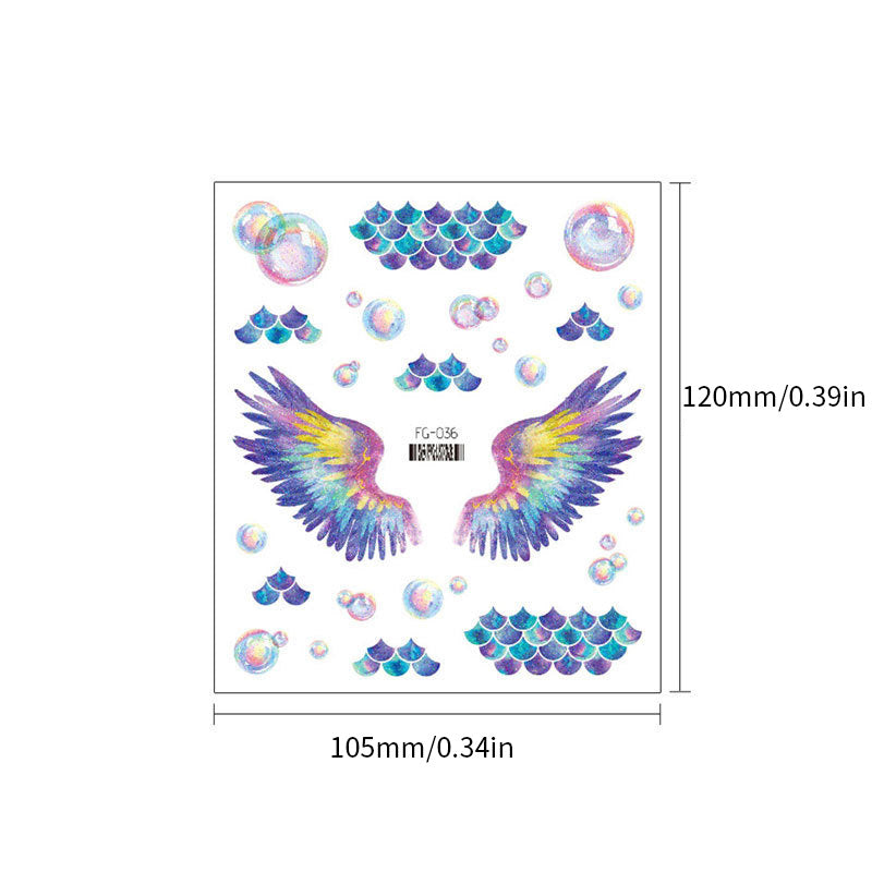 Hjemix | Glitrende Fe Sommerfugl Vinger