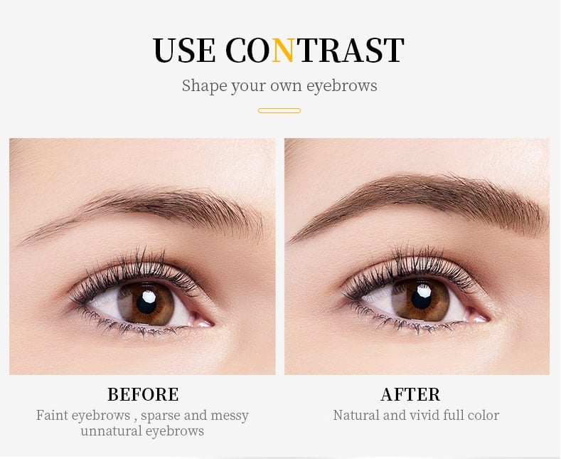 Hjemix | 3D Vanntett Microblading Brynpen 4 Gaffeltip Tatoveringsblyant
