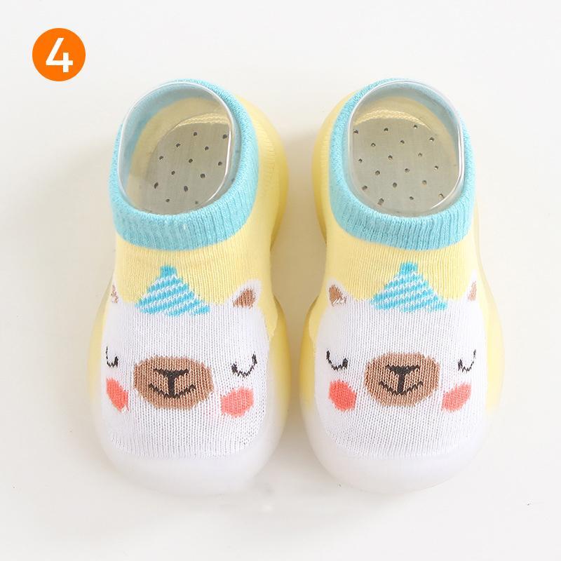 Hjemix | BabyFeet Kule Dyr - Rutschfrie Baby Sokkedresser