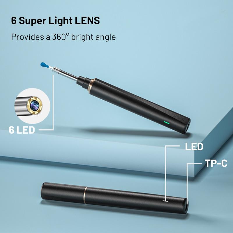 Hjemix | Trådløs Ørevoksfjerner Verktøy