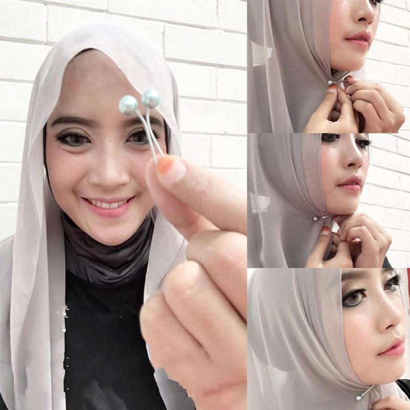 Hjemix | Flerfarget Hodeplagg Perle Nål