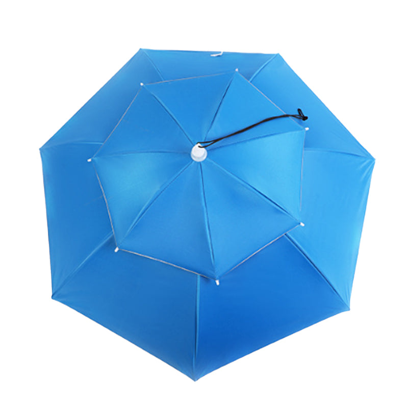 Hjemix | Outdoor Dobbel-Lag Regn Paraply Hatt