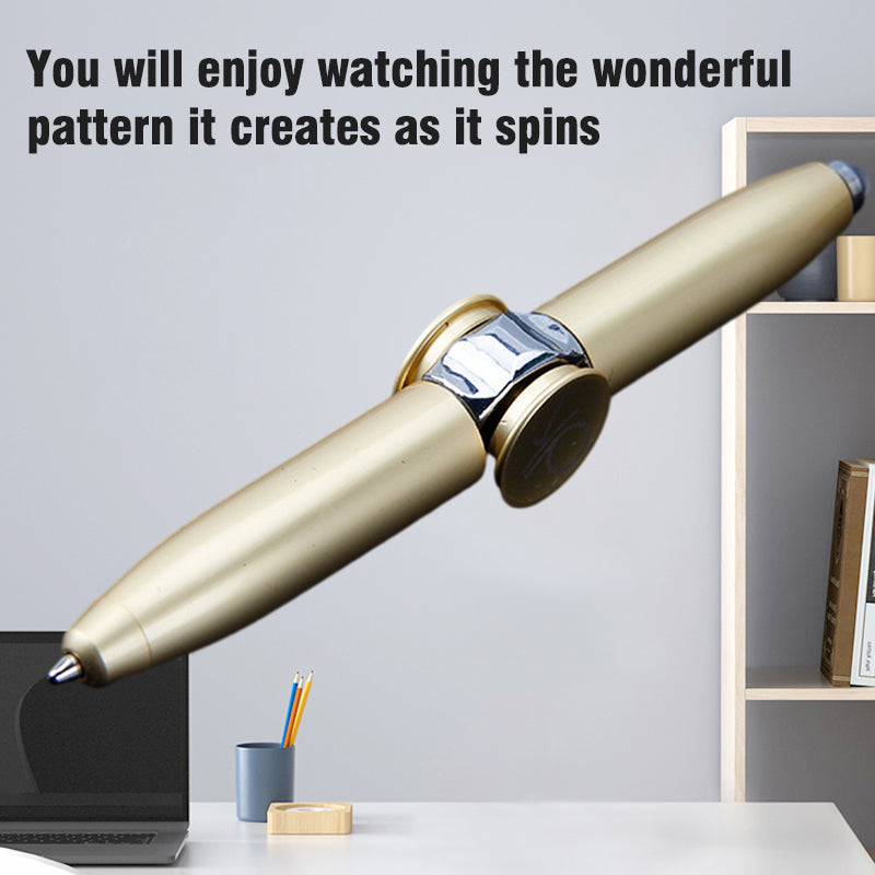 Hjemix | Fidget Spinner Penn med LED Lys