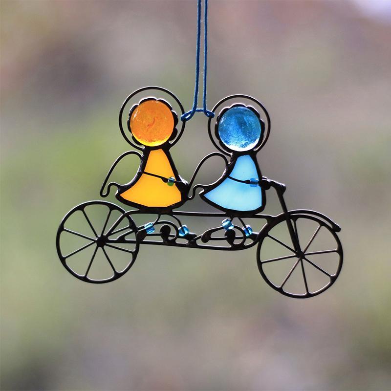 Hjemix | Solfanger, Vindusoppheng, Glassmaleri kunst