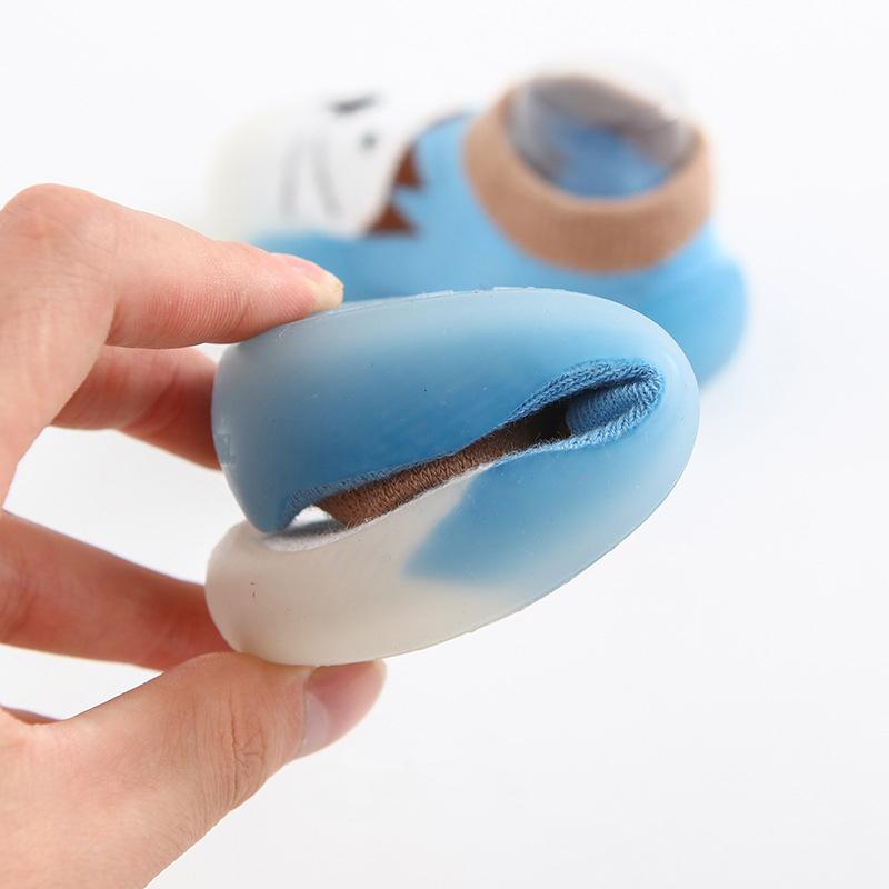 Hjemix | BabyFeet Kule Dyr - Rutschfrie Baby Sokkedresser