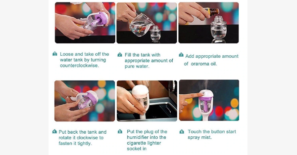 Hjemix | Bilfukter og aromadiffusor – La bilen din dufte godt!