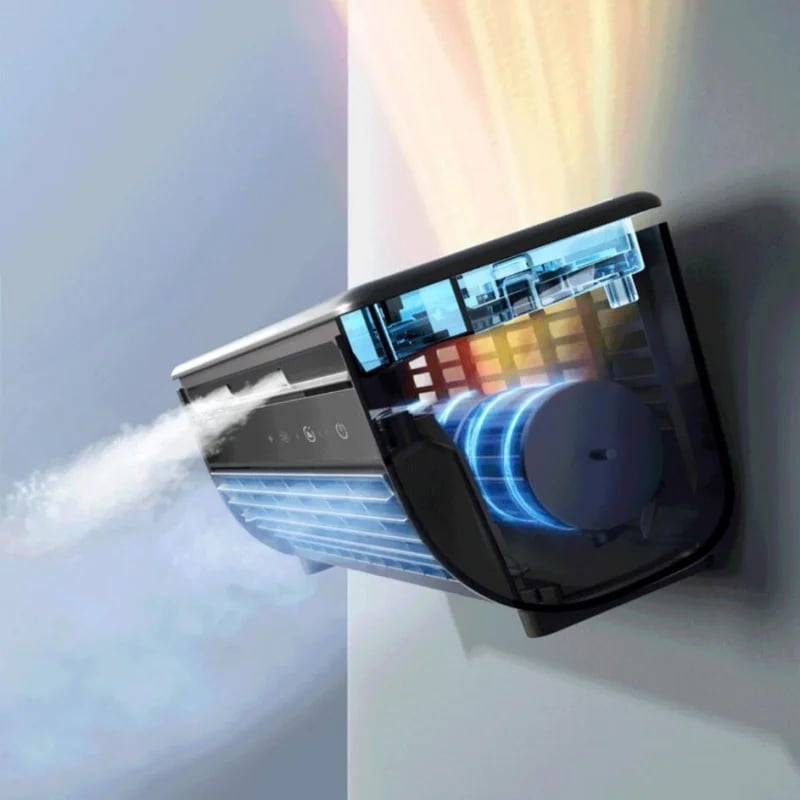 Hjemix | Trådløs oppladbar luftkjøler