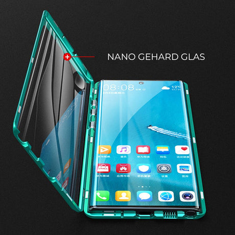 Hjemix | herdet glass dobbeltsidig telefonkasse for Samsung