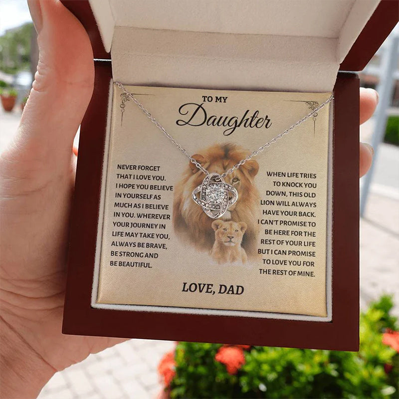 Hjemix | Til min kjære datter knute halskjede