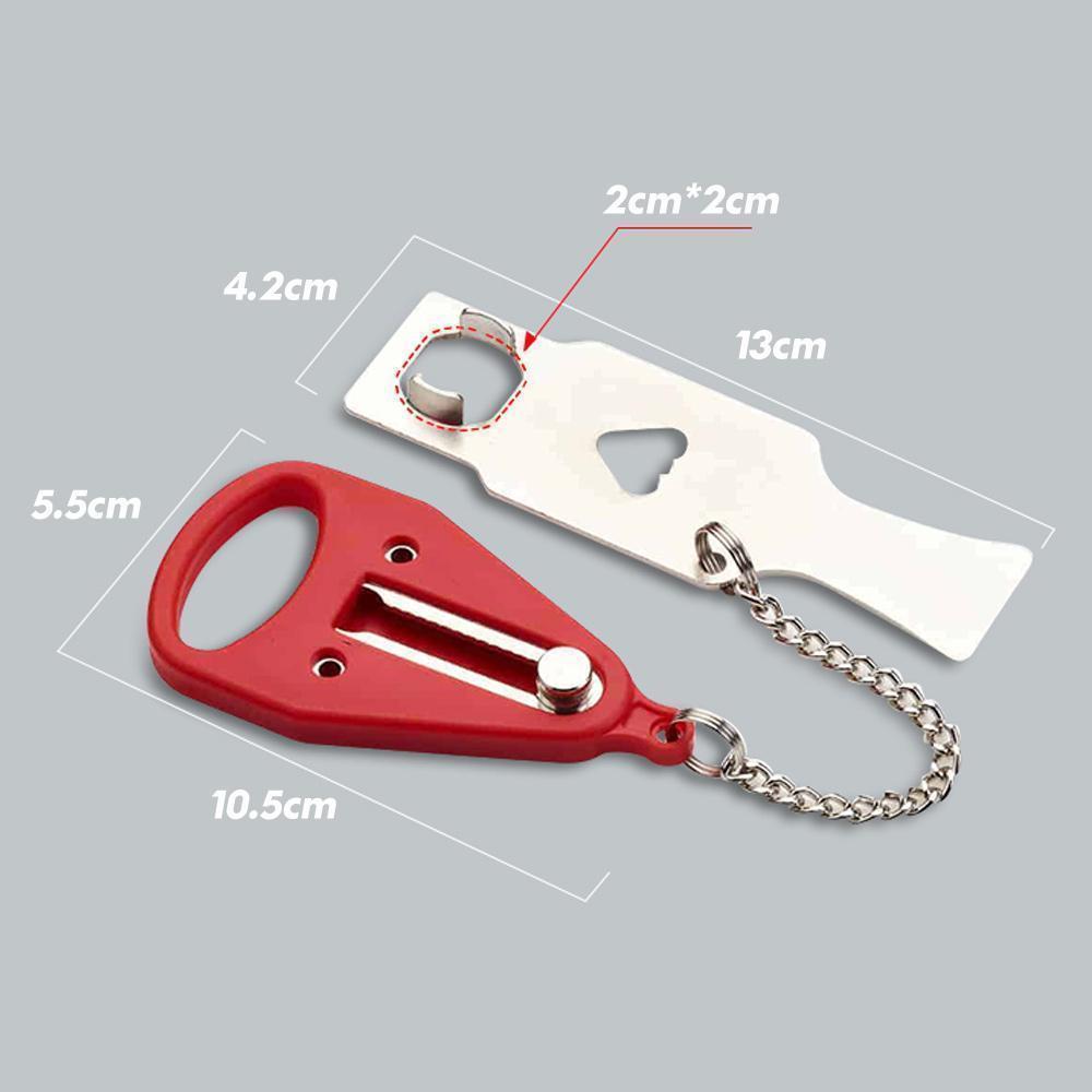 Hjemix | Bærbar Sikkerhetsdør Lås