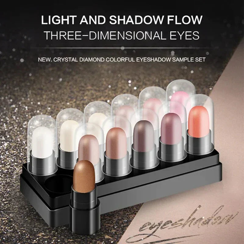 Hjemix | Øyenskygge Stick Sett 12 Farger