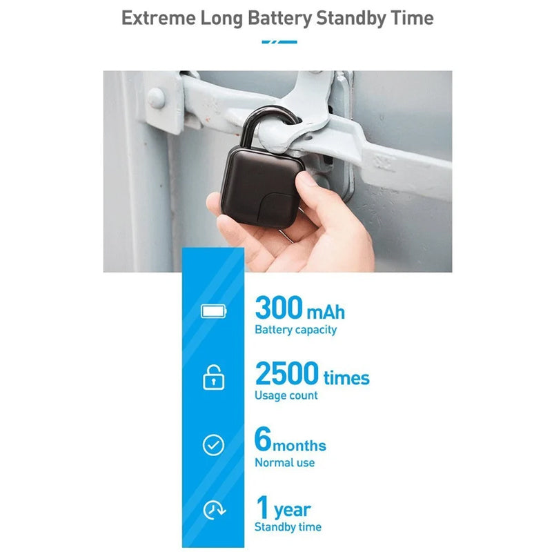 Hjemix | Graffiti Fingeravtrykk Hengelås