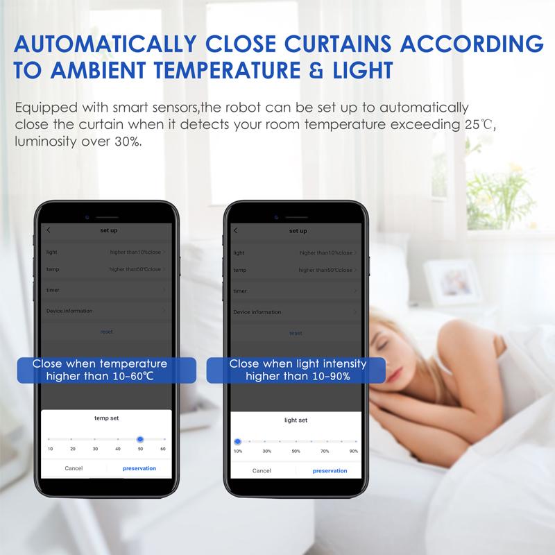 Hjemix | Automatisk gardinåpnerkontroll