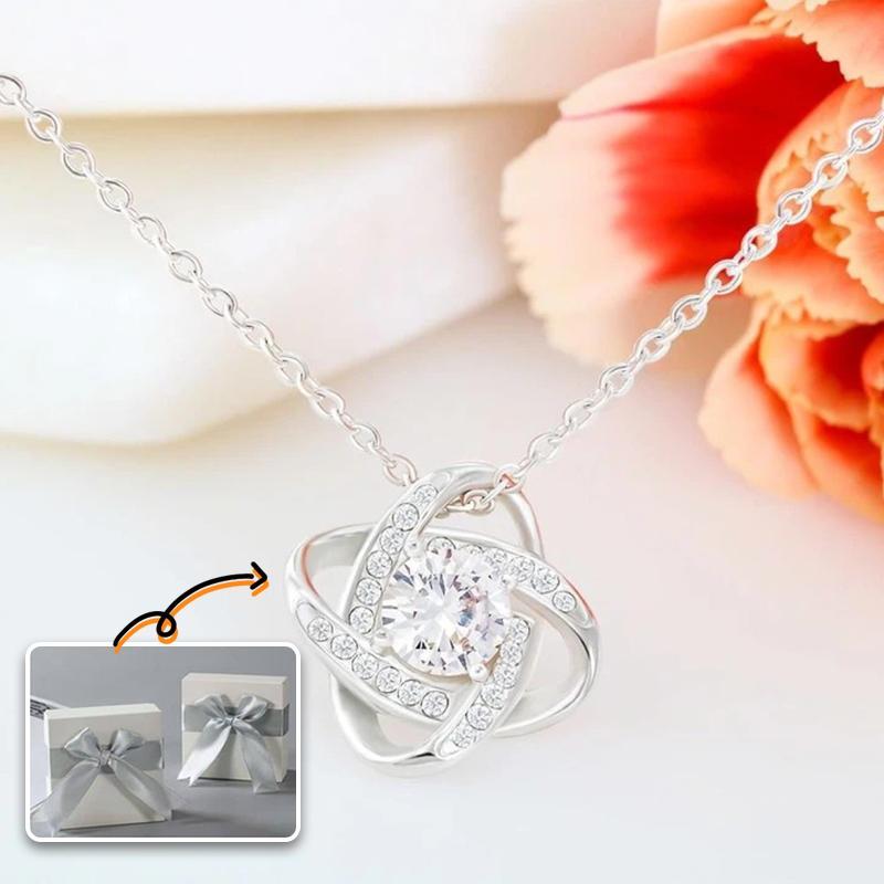 Hjemix | Endeløs Knute Ring og Halskjede