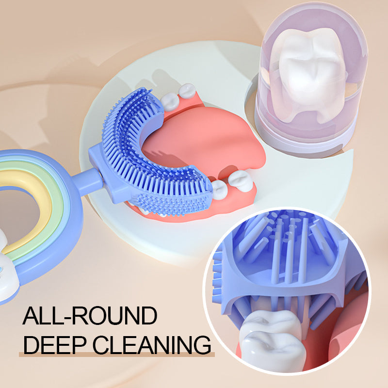 Hjemix | Barne Regnbue U-formet Tannbørste