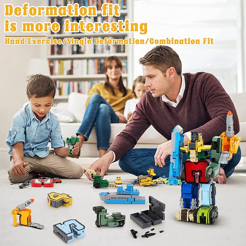 Hjemix | Toy Deformation Number Transformer for Kids